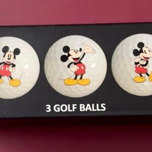 Mickey Mouse Golf Balls Set